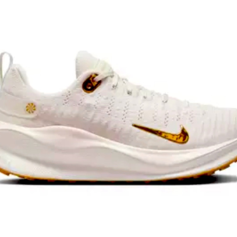 Stylish Women's Cream and Brown Sneakers